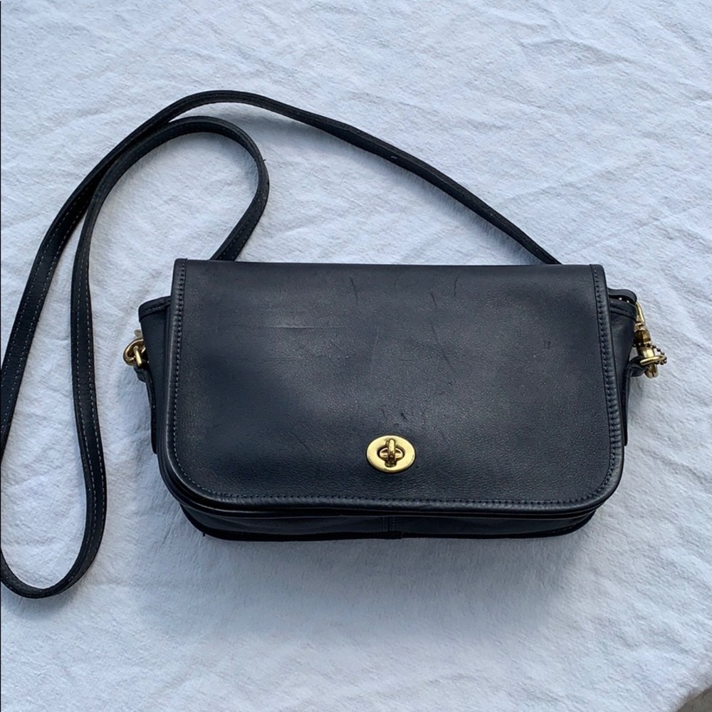 Black Coach Crossbody